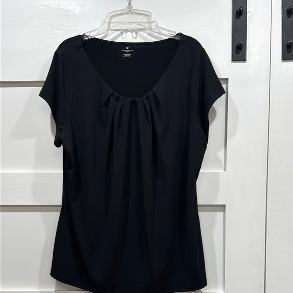 Elegant Black Women's Top